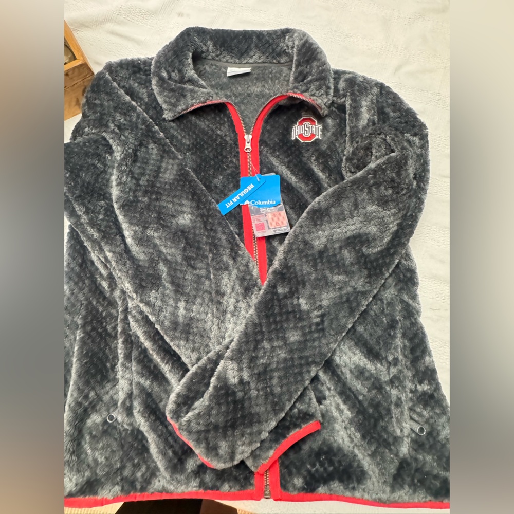 Columbia Women’s OSU Fleece Jacket. New with tags!